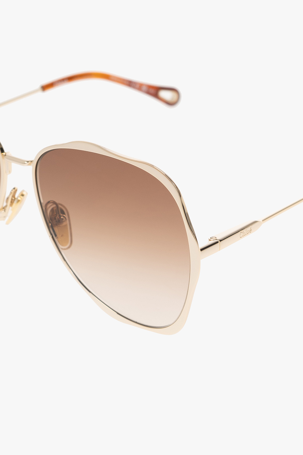 サングラス CHLOE Woman Sunglasses Gold CH0183S 001 556ddefa0b726f4754b70bdf605d9e